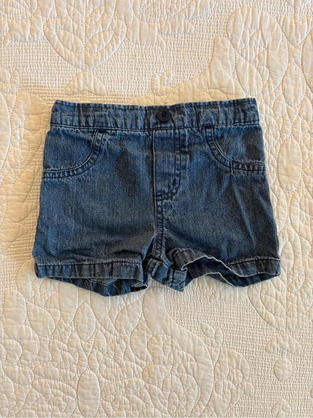 Vintage Fisher Price Denim Baby Toddler Shorts